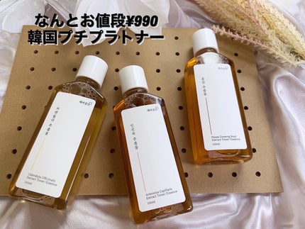 スキンケアトナー/CHAEB GONGGAN/化粧水を使ったクチコミ(2枚目)