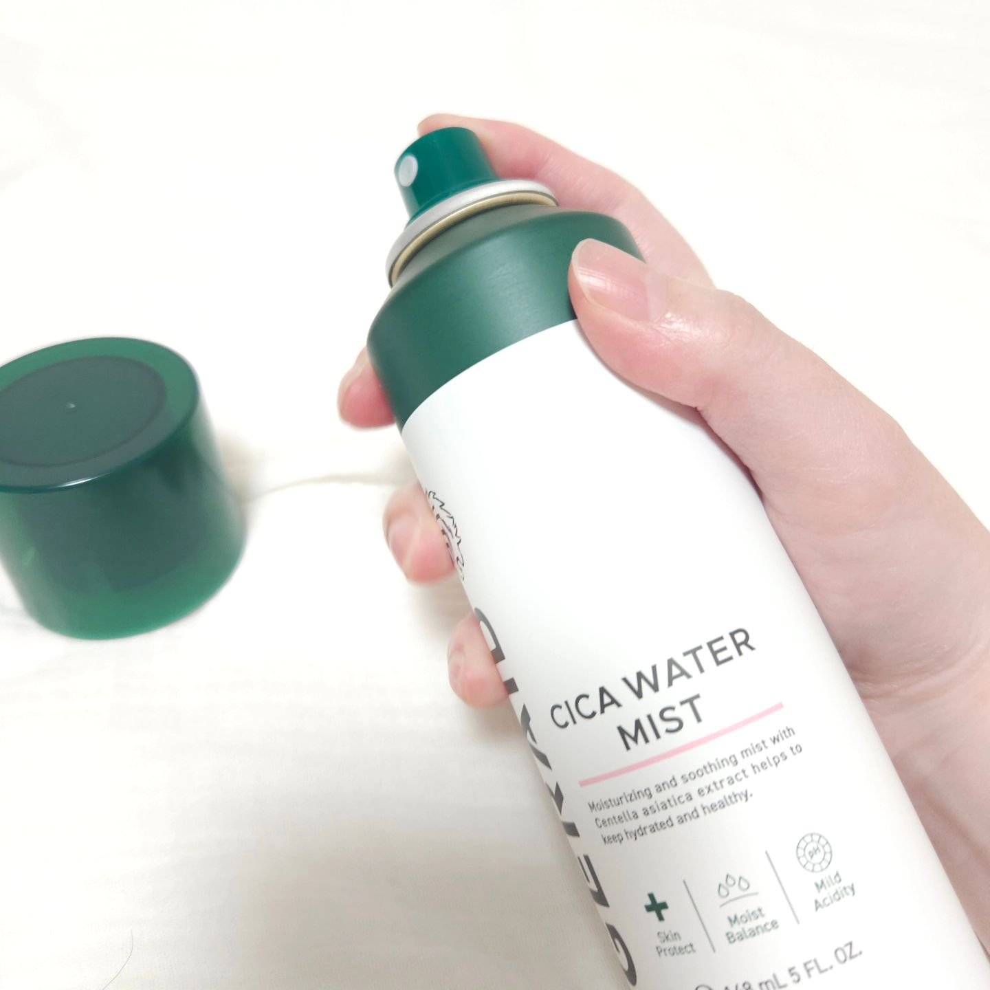 薬用 CICA ウォーターミスト 150g/タイガレイド/ミスト状化粧水を使ったクチコミ（3枚目）