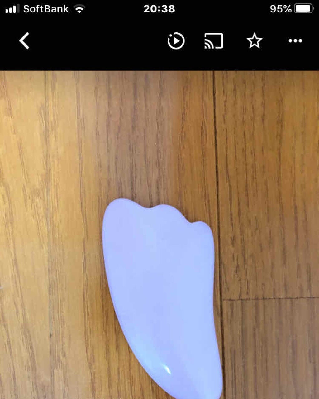 かっさプレート/DAISO/かっさプレートを使ったクチコミ(1枚目)