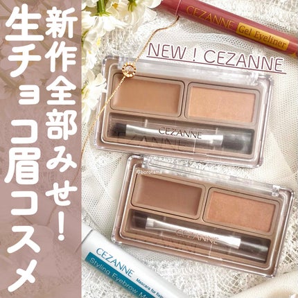 スタイリングアイブロウマスカラ/CEZANNE/眉マスカラを使ったクチコミ(1枚目)