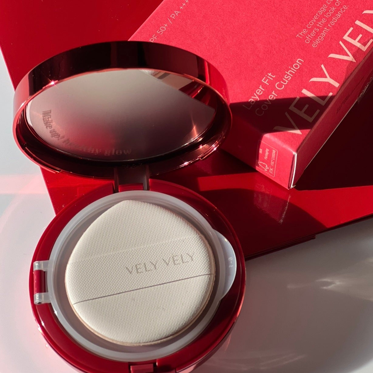 レイヤーフィットカバークッション/VELY VELY/クッションファンデーションを使ったクチコミ(2枚目)