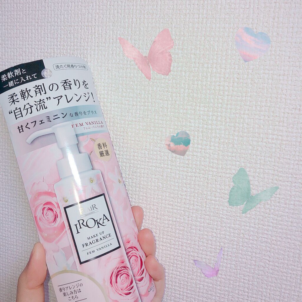 メイクアップフレグランス　フェムバニラ/IROKA/その他ランドリー用品を使ったクチコミ（1枚目）