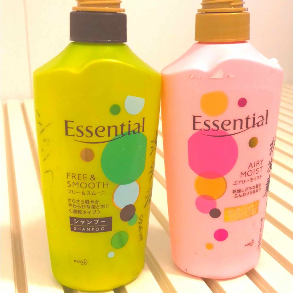 キューティクルエッセンス <しっとりツヤ髪>/エッセンシャル/洗い流すヘアトリートメントを使ったクチコミ(3枚目)