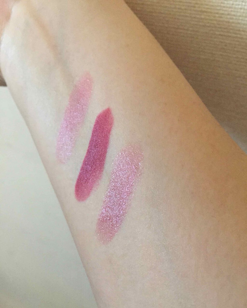 ファイヤーワークト ライク ア チャーム ミニ リップスティック キット：ピンク/M・A・C/口紅を使ったクチコミ（3枚目）