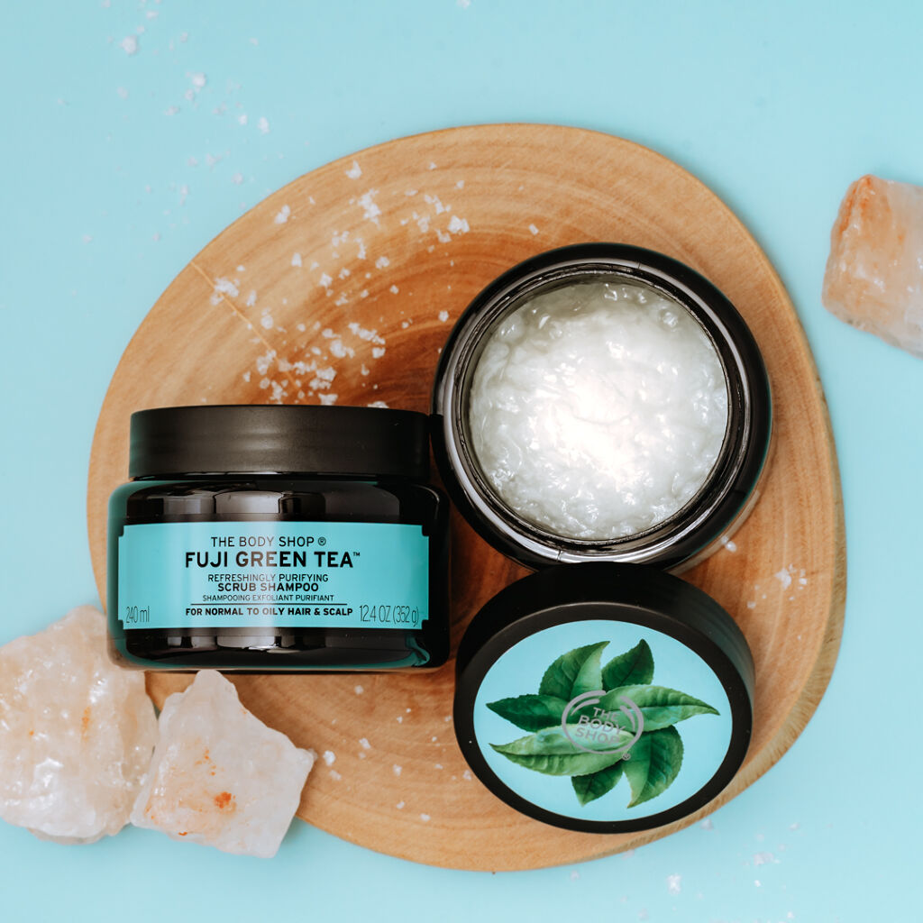 リフレッシュピュアクレンジングヘアスクラブ FGT/THE BODY SHOP/市販シャンプーを使ったクチコミ（1枚目）