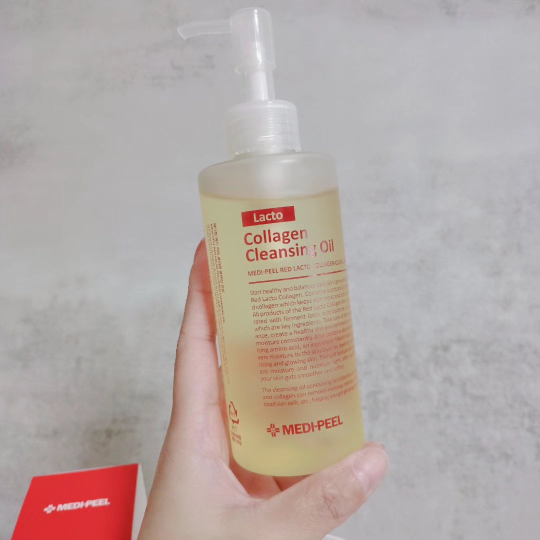 レッドラクトコラーゲンクレンジングオイル/MEDIPEEL/オイルクレンジングを使ったクチコミ（2枚目）
