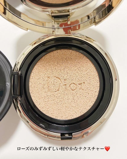 プレステージ ル クッション タン ドゥ ローズ/Dior/クッションファンデーションを使ったクチコミ(4枚目)