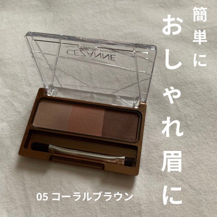 ノーズ&アイブロウパウダー/CEZANNE/パウダーアイブロウを使ったクチコミ(1枚目)