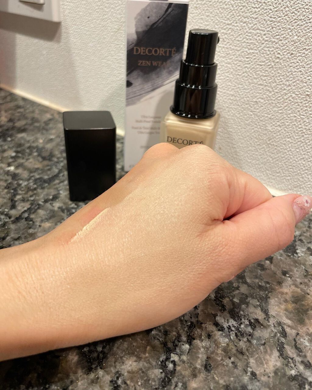 ゼン ウェア フルイド/DECORTÉ/リキッドファンデーションを使ったクチコミ(5枚目)