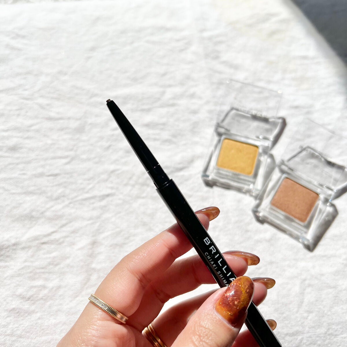 パワーアイズ ウォータープルーフライナー/ブリリアージュ/ペンシルアイライナーを使ったクチコミ(5枚目)