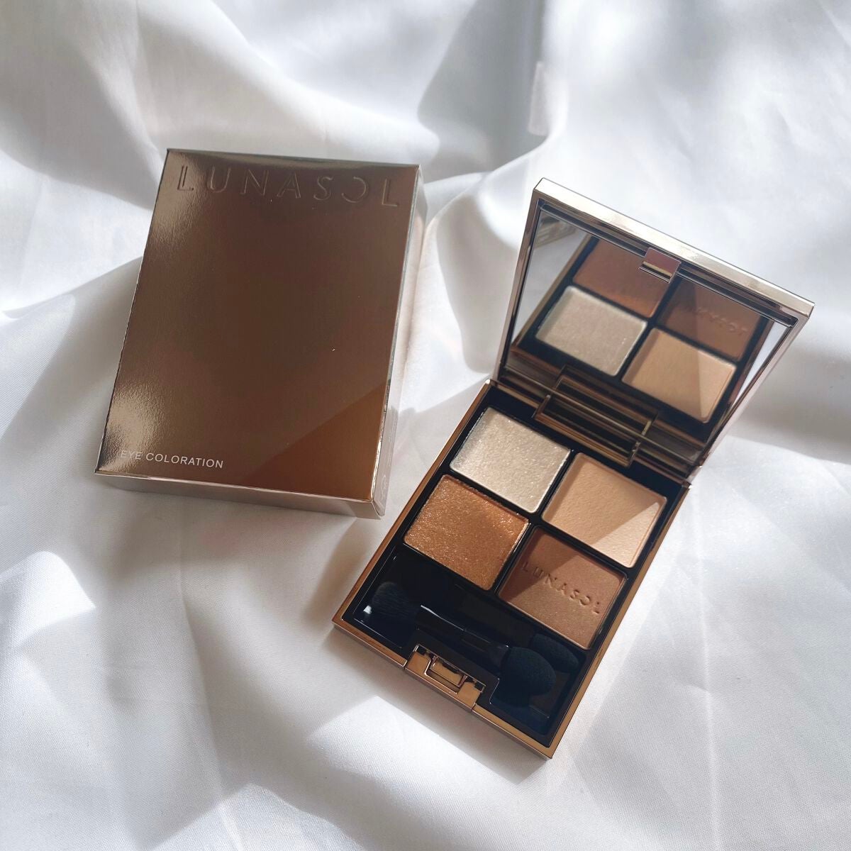 アイカラーレーション/LUNASOL/アイシャドウパレットを使ったクチコミ(1枚目)