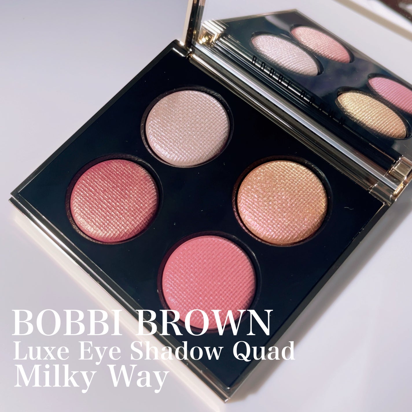 リュクス アイシャドウ クォード グロウ ウィズ ラブ コレクション/BOBBI BROWN/アイシャドウパレットを使ったクチコミ(1枚目)