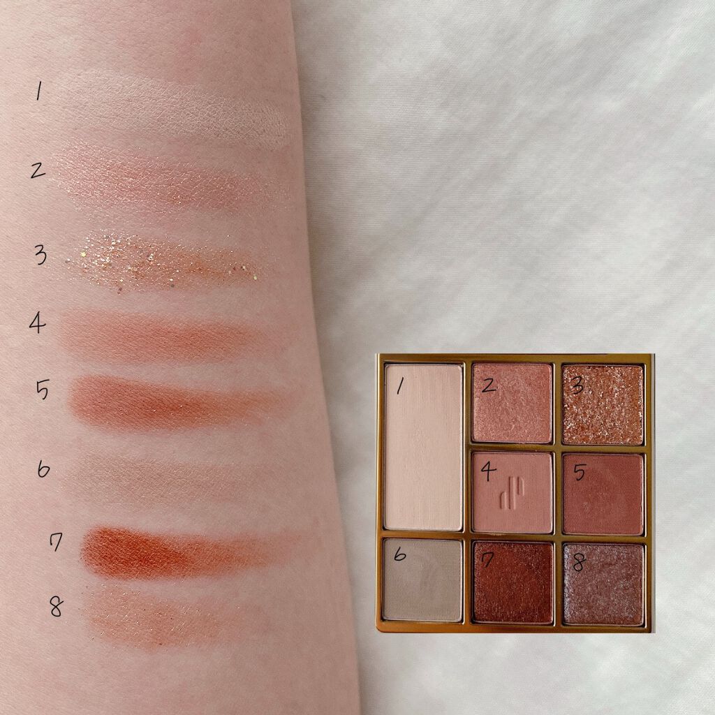 ドットオンムードアイパレット/Heart Percent/アイシャドウパレットを使ったクチコミ(2枚目)