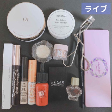 ミンジ on LIPS 「こんばんは!今日は、学校に持っていくポーチの中身とLIVEに行..」(3枚目)