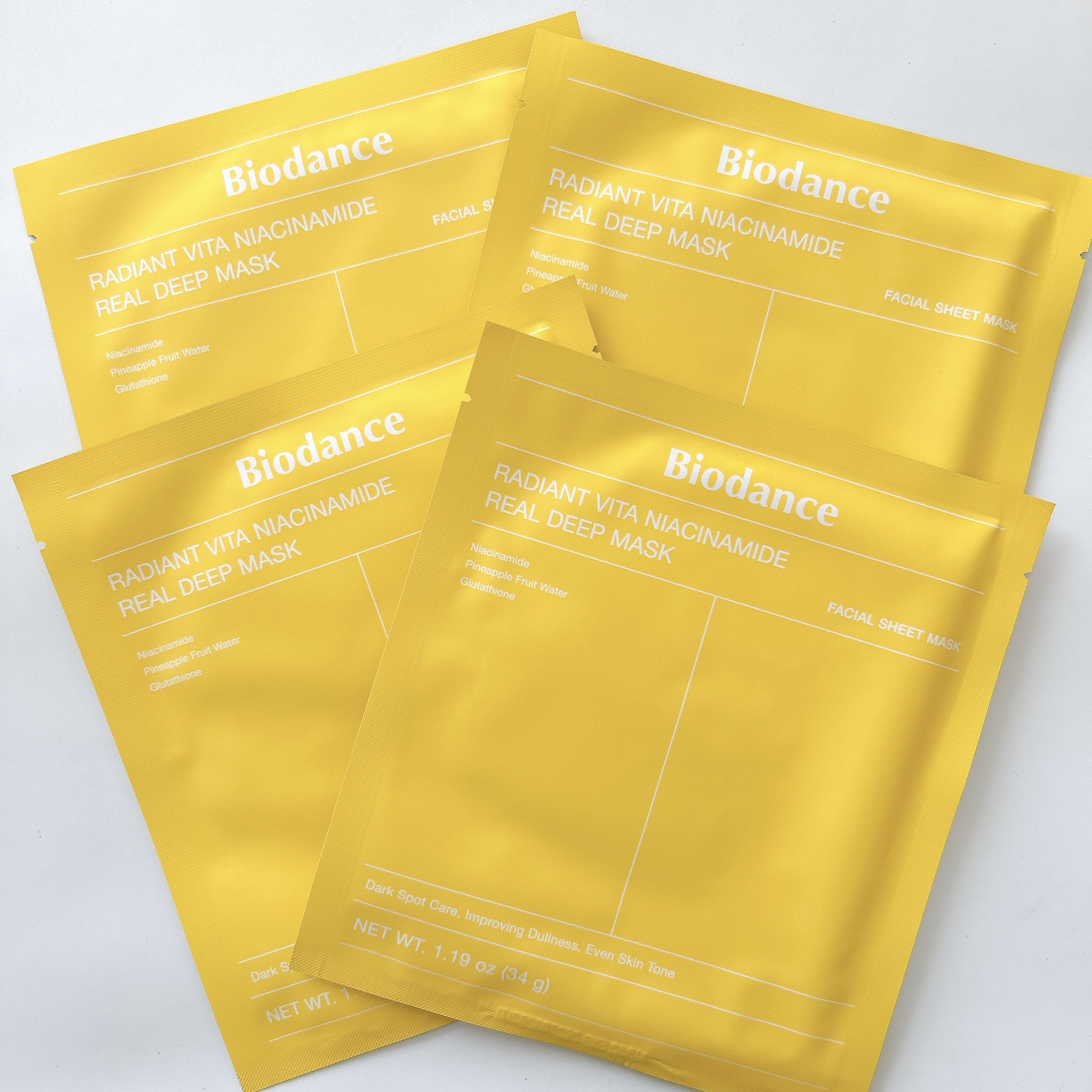 ビタナイアシンアミド リアルディープマスク/Biodance/シートマスク・パックを使ったクチコミ（2枚目）