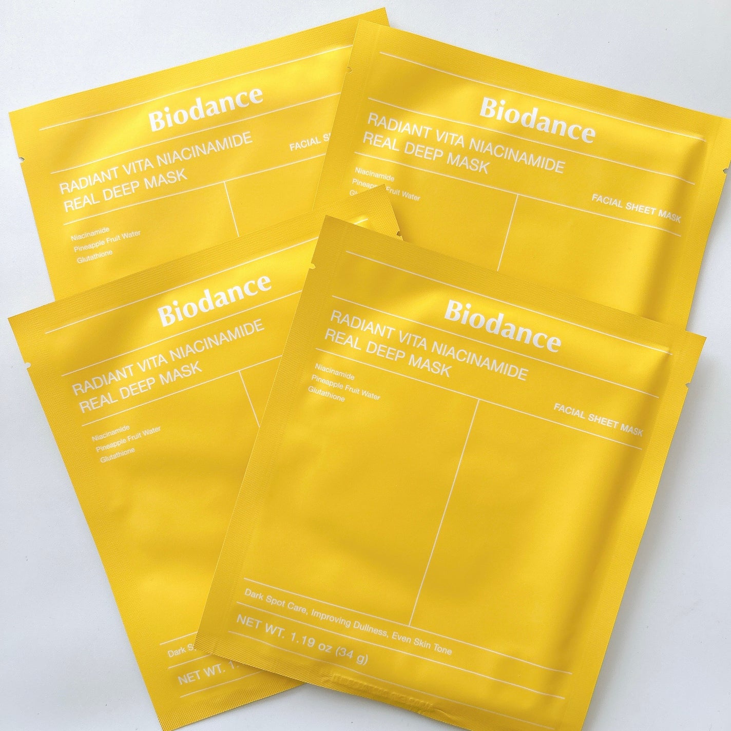 ビタナイアシンアミド リアルディープマスク/Biodance/シートマスク・パックを使ったクチコミ(2枚目)