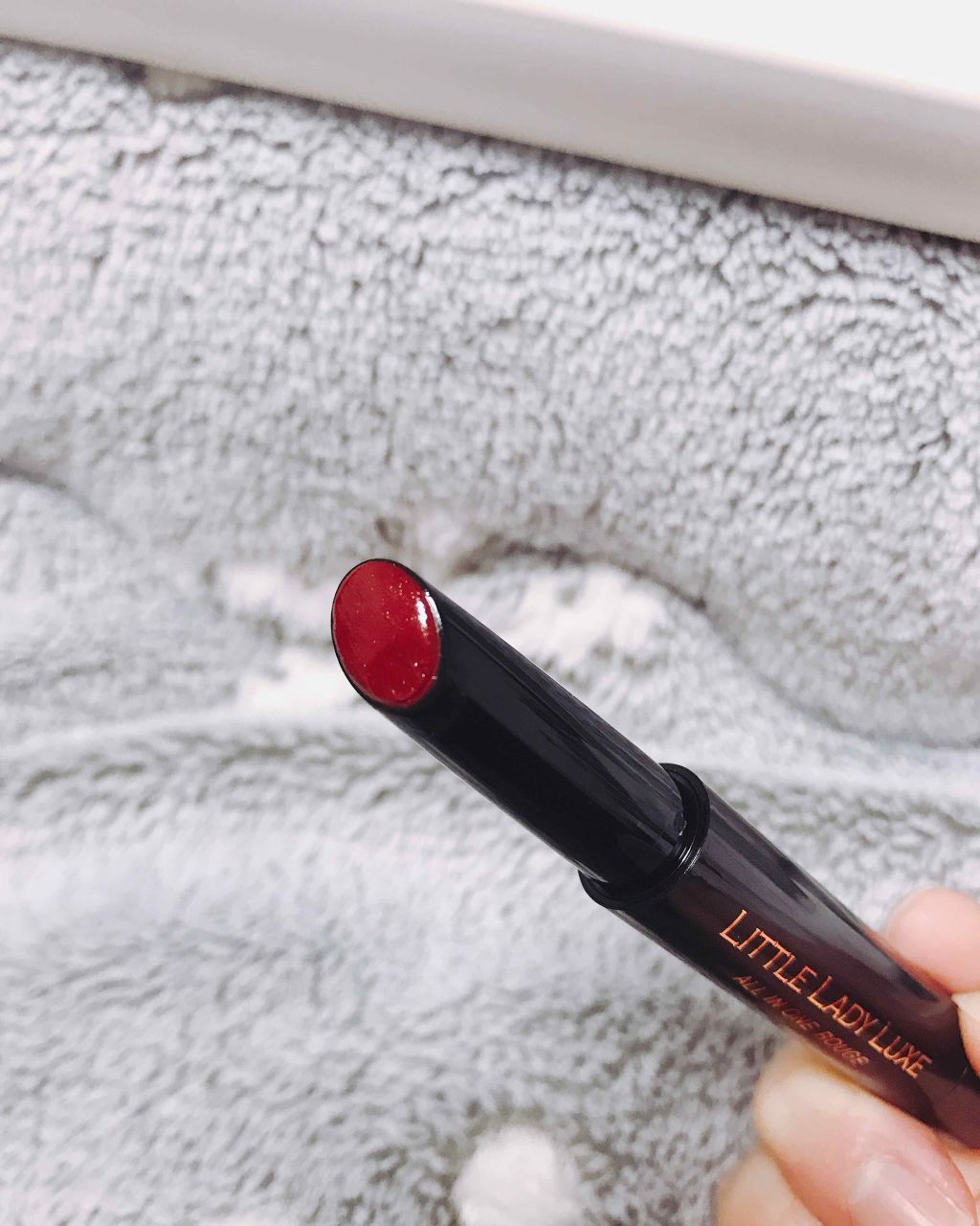 オールインワンルージュ/リトルレディ リュクス/リップグロスを使ったクチコミ（1枚目）