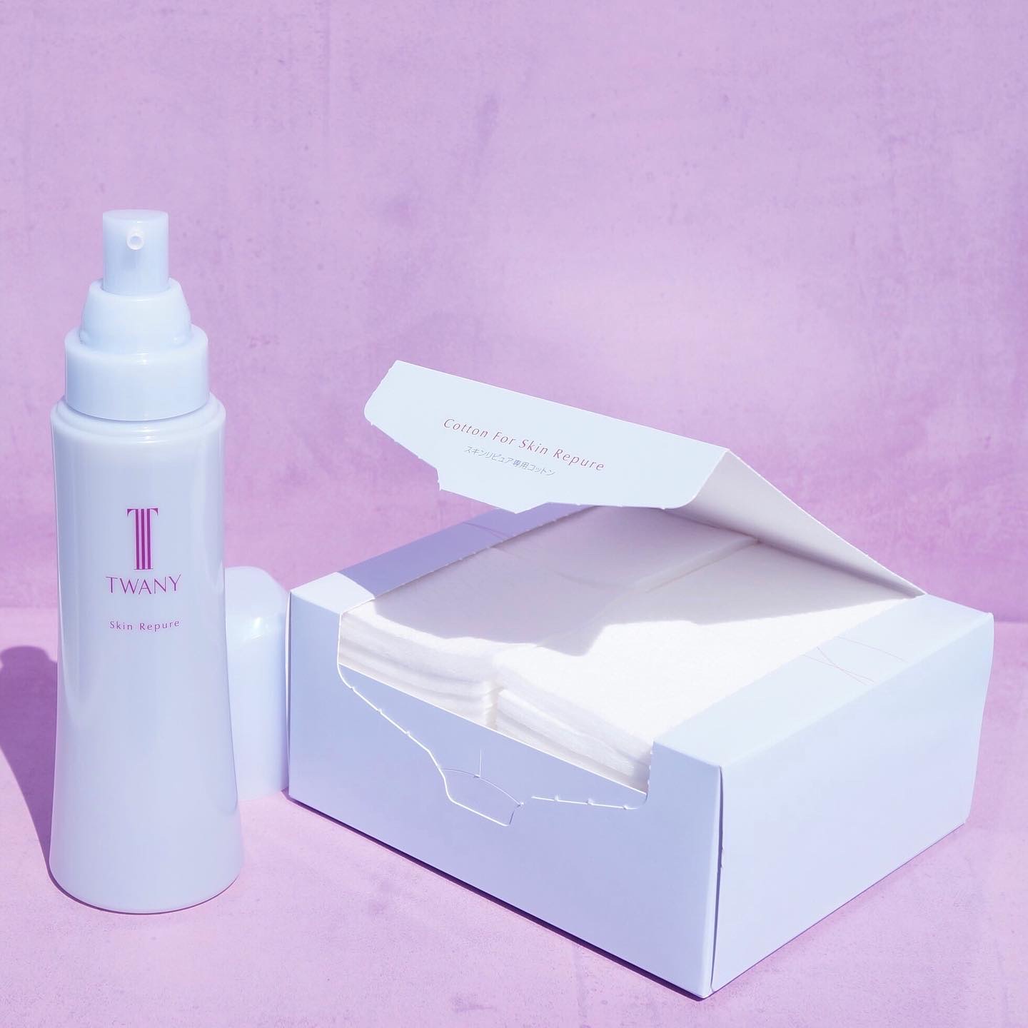 トワニー スキンリピュア 本体180ml/TWANY/拭き取り化粧水を使ったクチコミ（3枚目）