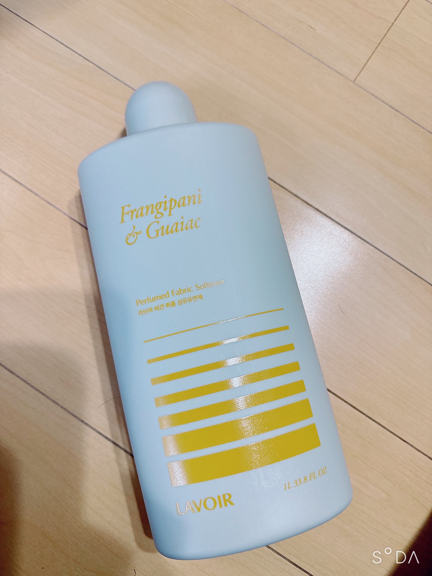 パフュームヴィーガン柔軟剤 プルメリア&ガイアック/LAVOIR/柔軟剤を使ったクチコミ(1枚目)