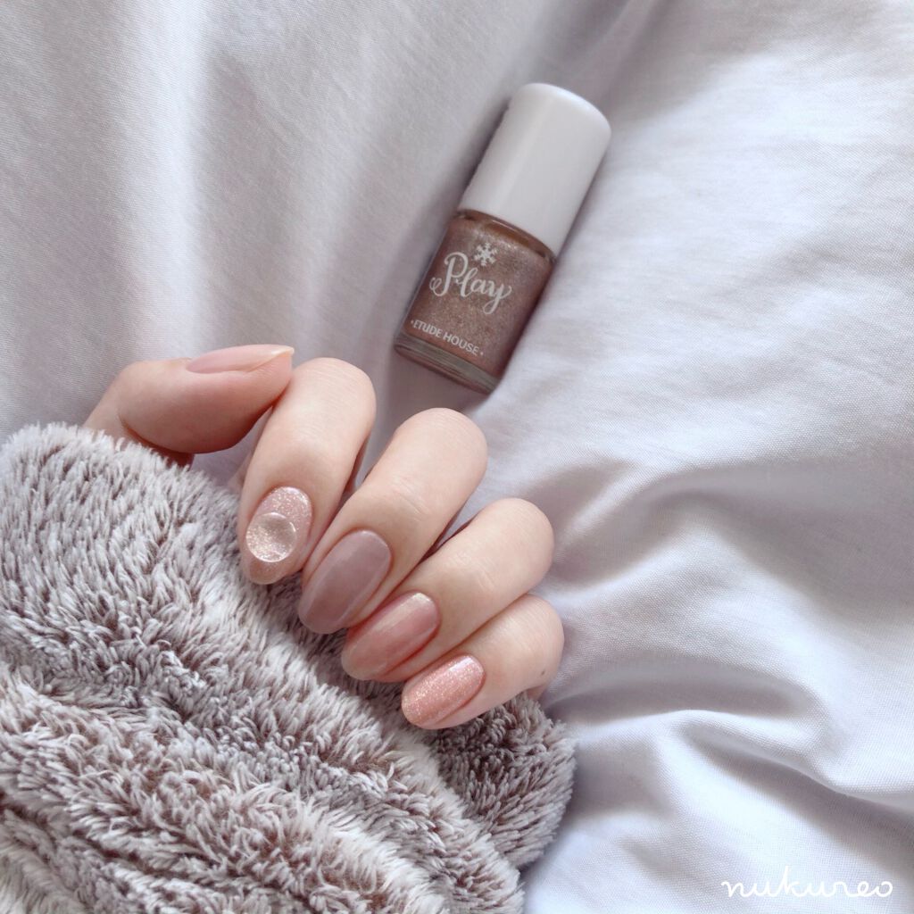 グロッシーコート/スキューズミー/オールインワンネイルを使ったクチコミ(4枚目)