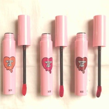 3CE TATTOO LIP TINT #YAY OR NAY/3CE/リップグロスを使ったクチコミ（2枚目）