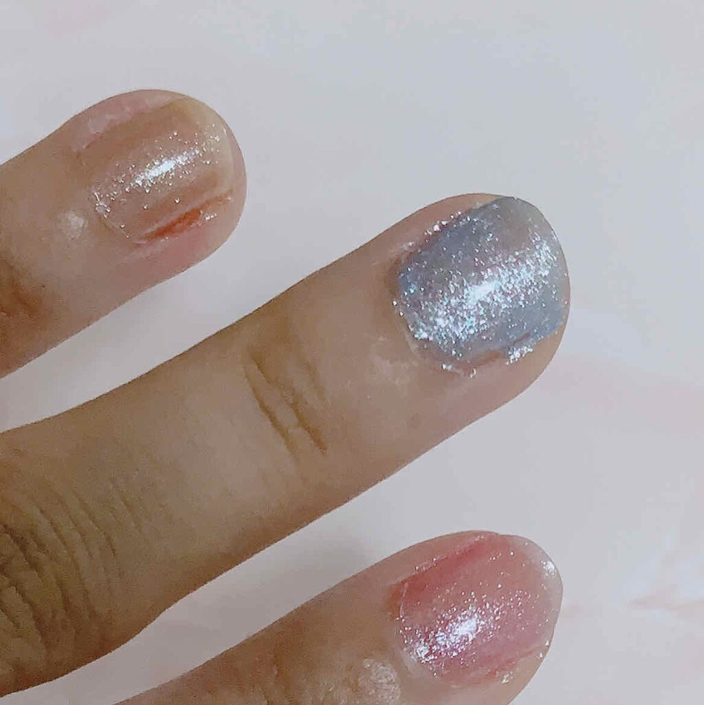 MCピールオフネイルGA/3COINS/マニキュアを使ったクチコミ（2枚目）