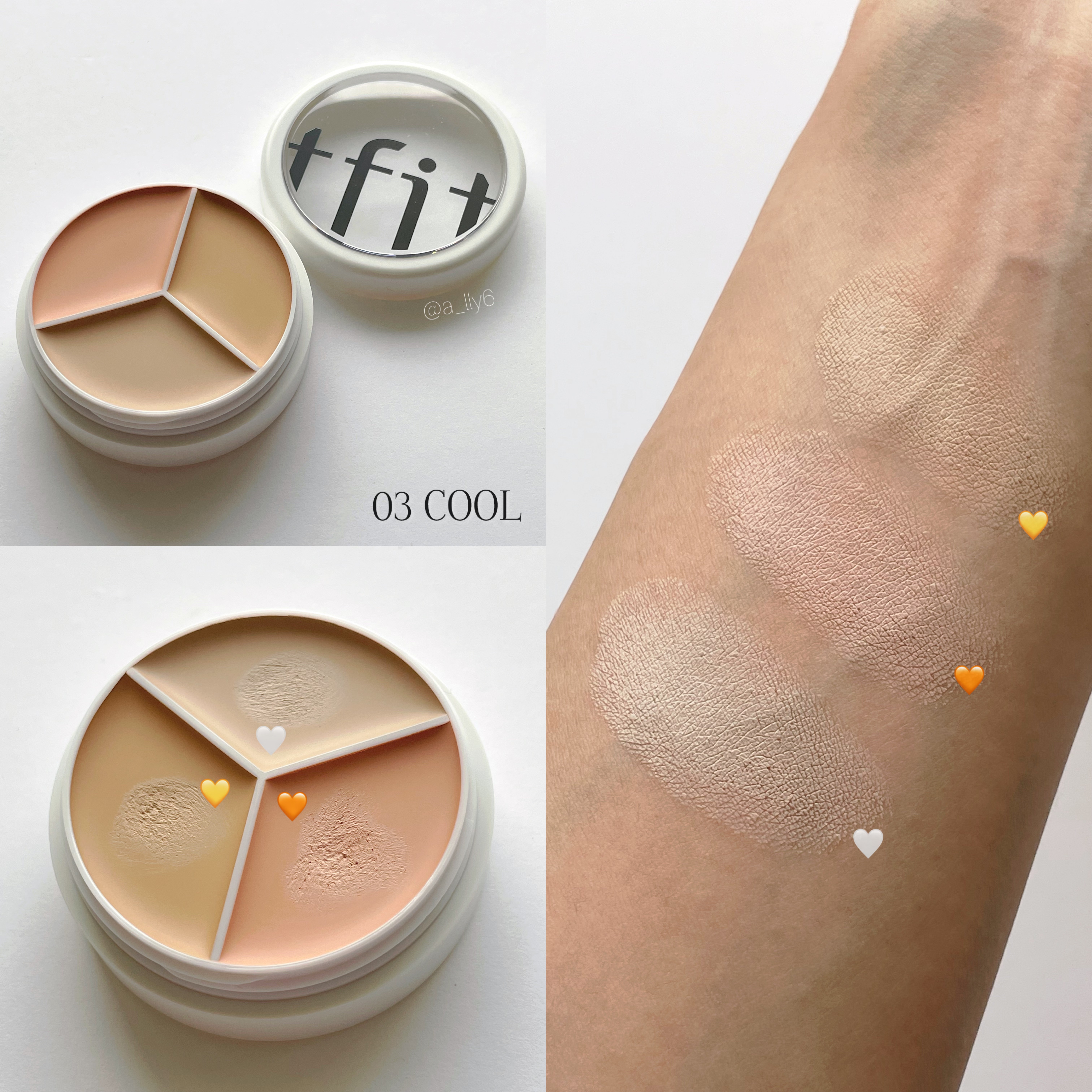 カバーアッププロコンシーラー/TFIT/パレットコンシーラーを使ったクチコミ（3枚目）