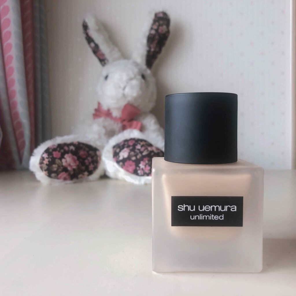 （旧）アンリミテッド ラスティング フルイド/shu uemura/リキッドファンデーションを使ったクチコミ（2枚目）