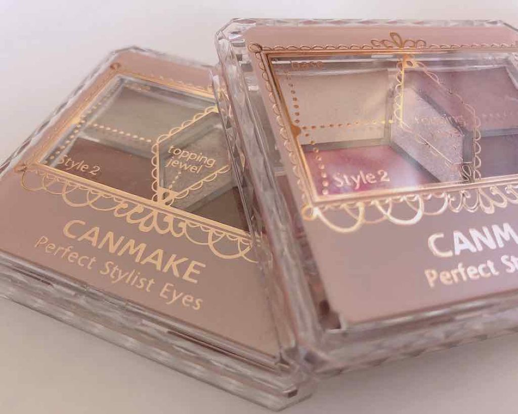【旧品】パーフェクトスタイリストアイズ/キャンメイク/アイシャドウパレットを使ったクチコミ（1枚目）