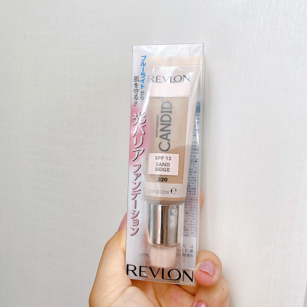 フォトレディ キャンディッド ファンデーション/REVLON/リキッドファンデーションを使ったクチコミ（1枚目）