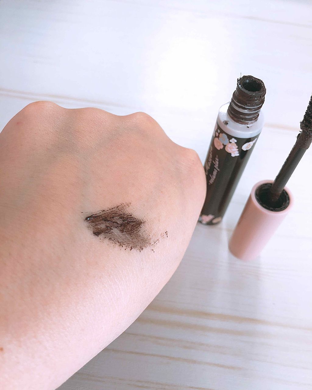 フレアリングカールマスカラ ボリュームプラス/キャンメイク/マスカラを使ったクチコミ（2枚目）