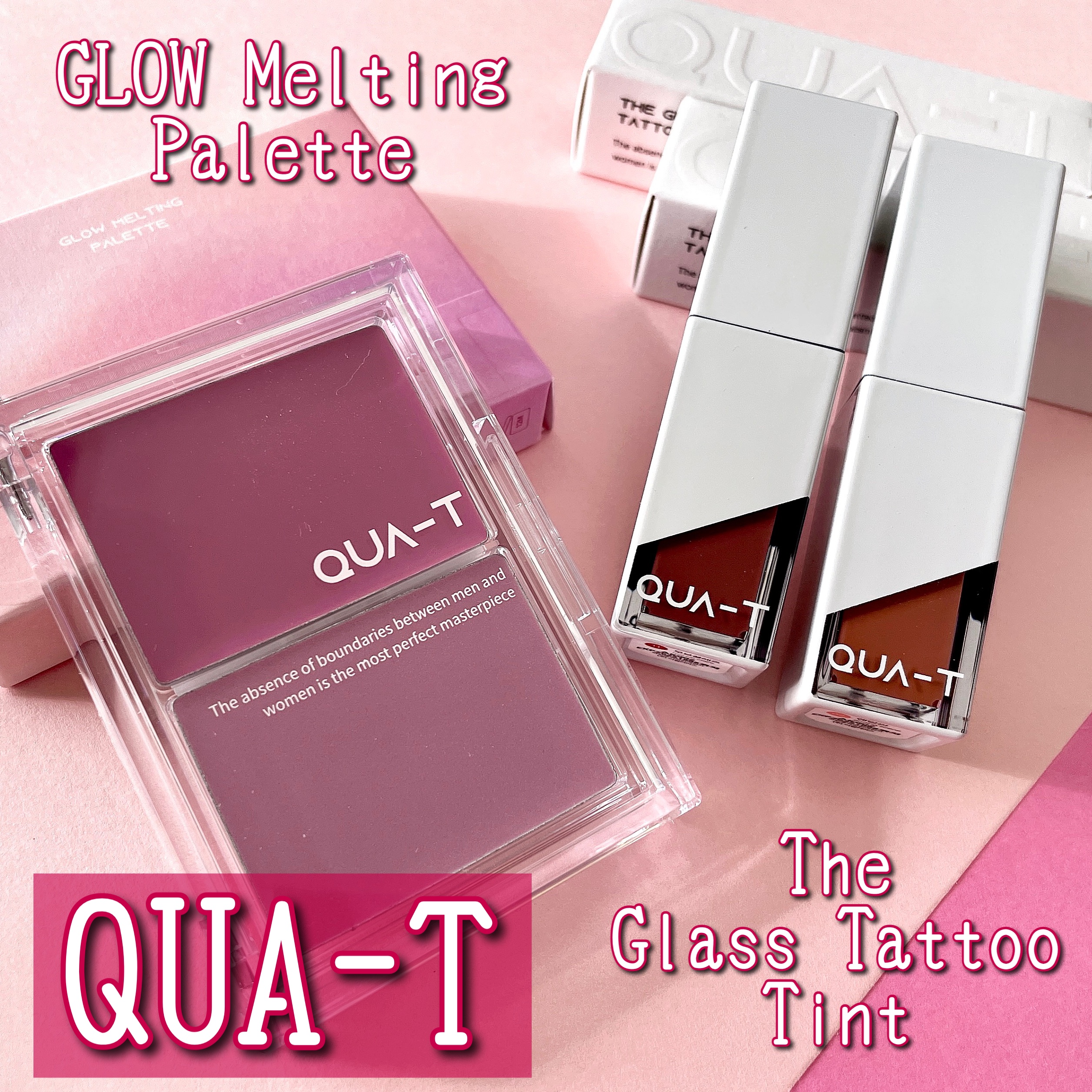 ザグラスタトゥーティント/QUA-T/リップティントを使ったクチコミ（1枚目）