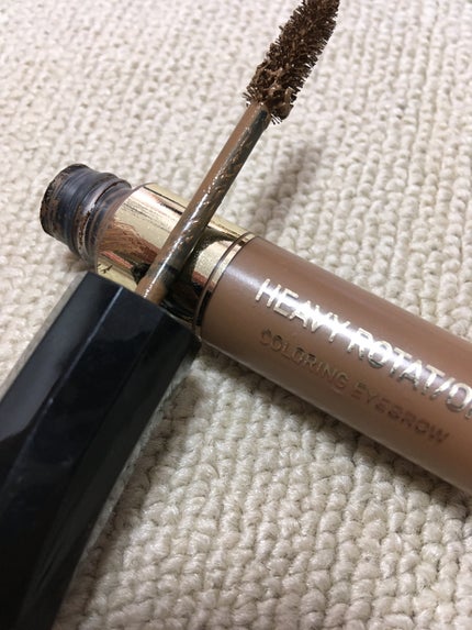 カラーリングアイブロウ/ヘビーローテーション/眉マスカラを使ったクチコミ(1枚目)