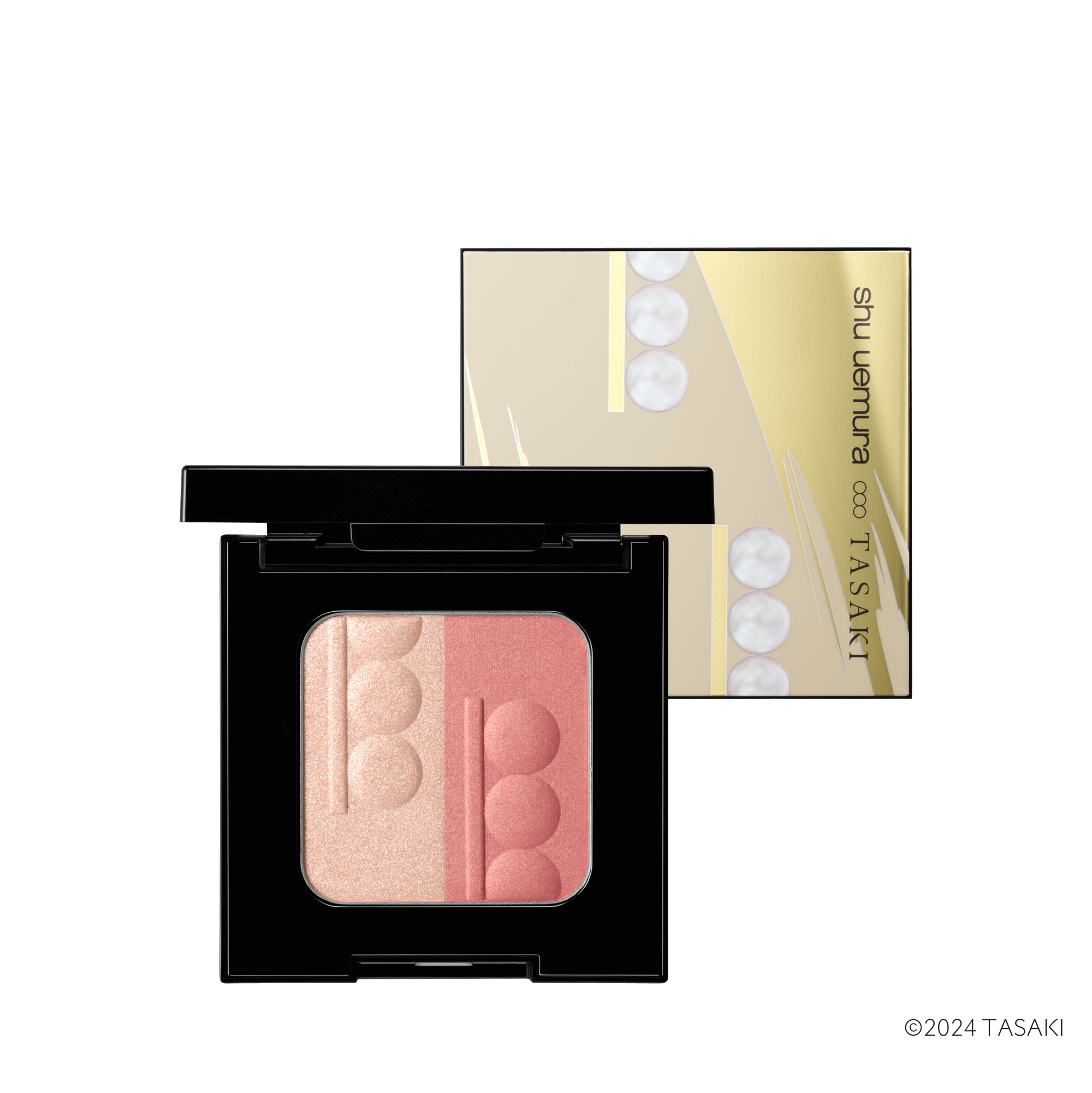 ナクレハイライターブラッシュデュオパレット パーリー サクラ