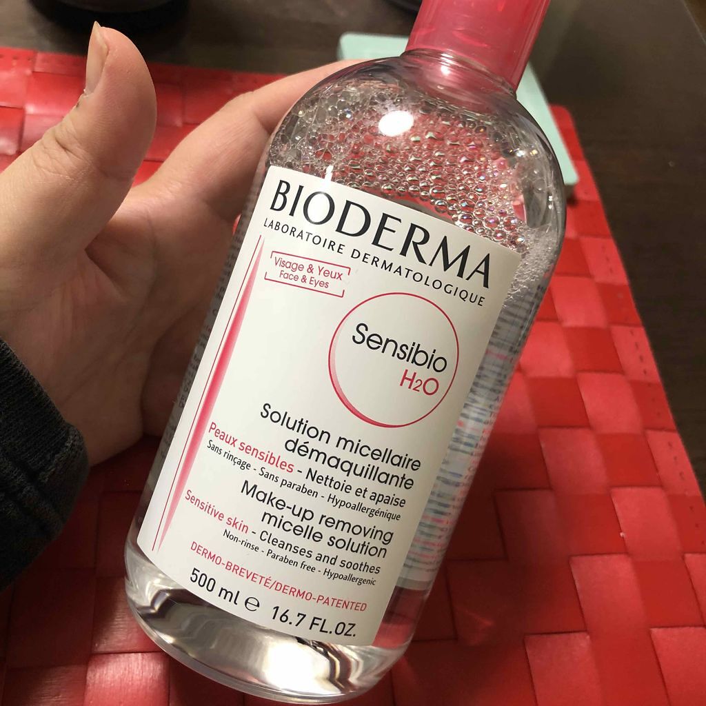 サンシビオ エイチツーオー D/ビオデルマ/クレンジングウォーターを使ったクチコミ(1枚目)