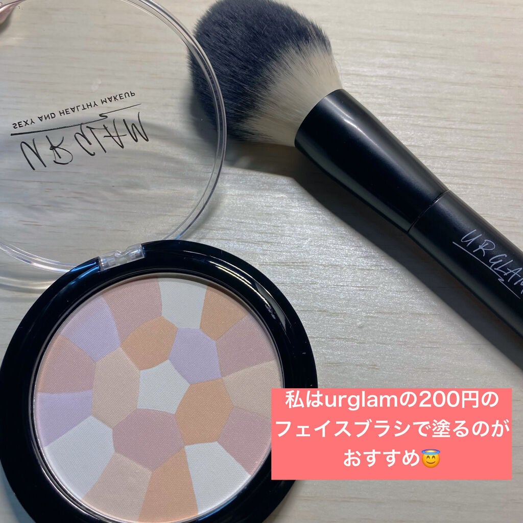UR GLAM POWDER BRUSH/U R GLAM/メイクブラシを使ったクチコミ(3枚目)