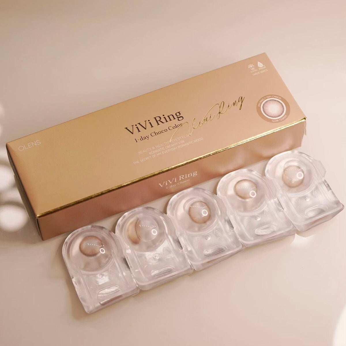 ViVi Ring 1day/OLENS/ワンデー(1DAY)カラコンを使ったクチコミ(3枚目)