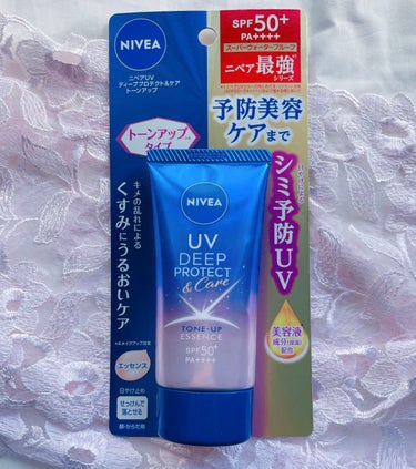 ニベアUV ディープ プロテクト＆ケア トーンアップ エッセンス/ニベア/日焼け止め・UVケアを使ったクチコミ（1枚目）