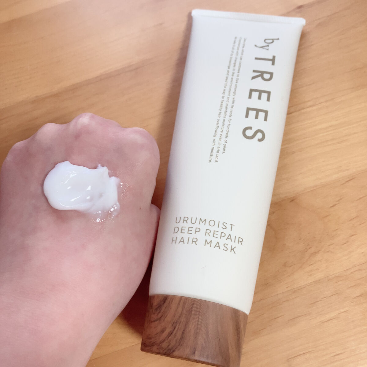 うるモイストディープリペアヘアマスク/byTREES/ヘアマスク・ヘアパックを使ったクチコミ（3枚目）