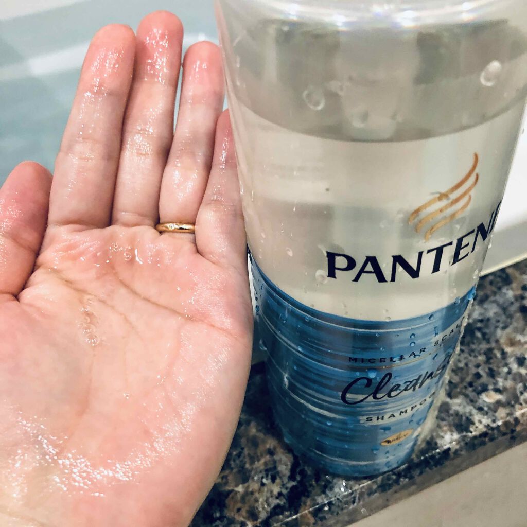 ミセラー スカルプクレンズシャンプー/トリートメント/パンテーン/市販シャンプーを使ったクチコミ(2枚目)