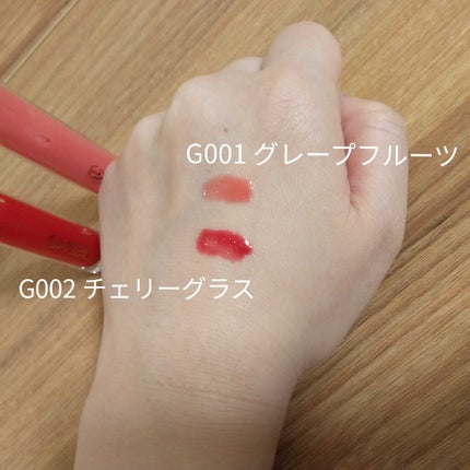 ニュアンスグロスオイル/excel/リップグロスを使ったクチコミ(2枚目)