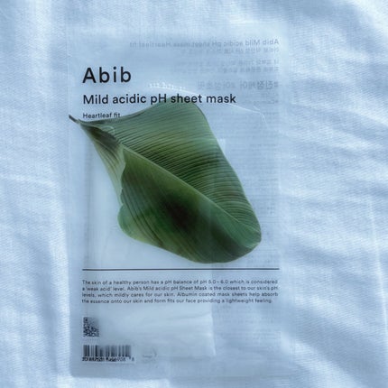 弱酸性pHシートマスク ドクダミフィット/Abib /シートマスク・パックを使ったクチコミ(2枚目)