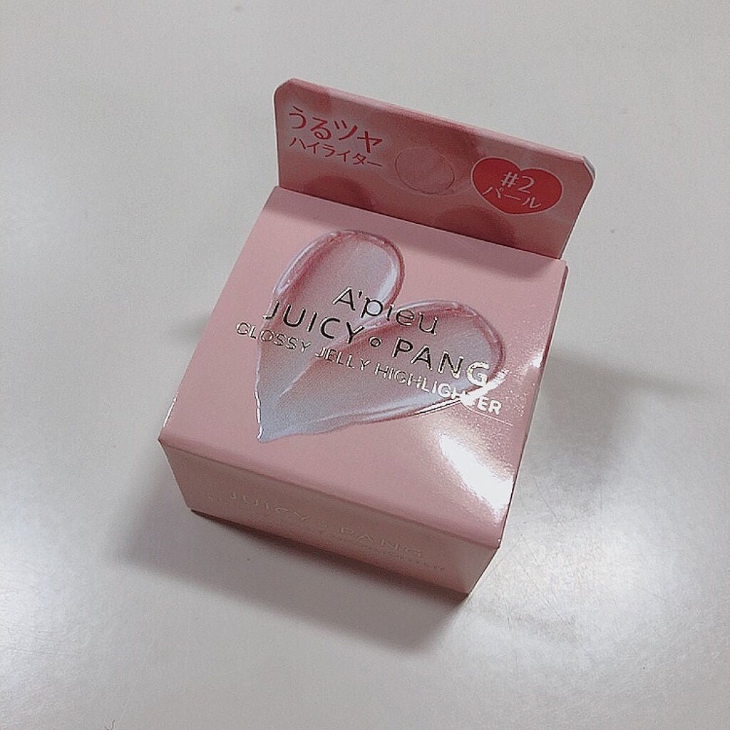 ジューシーパン グロッシージェリーハイライター/A’pieu/クリームハイライトを使ったクチコミ(4枚目)