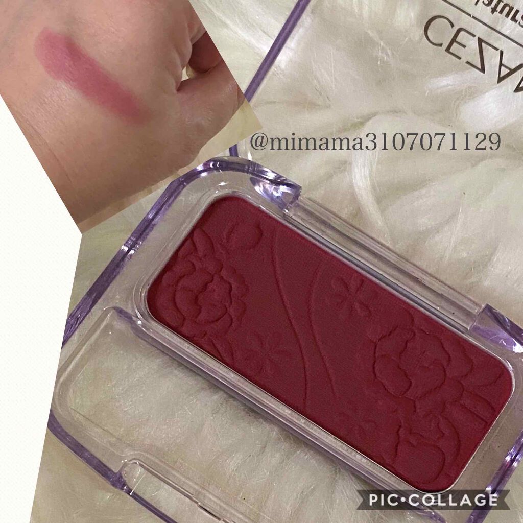 ナチュラル チークN/CEZANNE/パウダーチークを使ったクチコミ（2枚目）