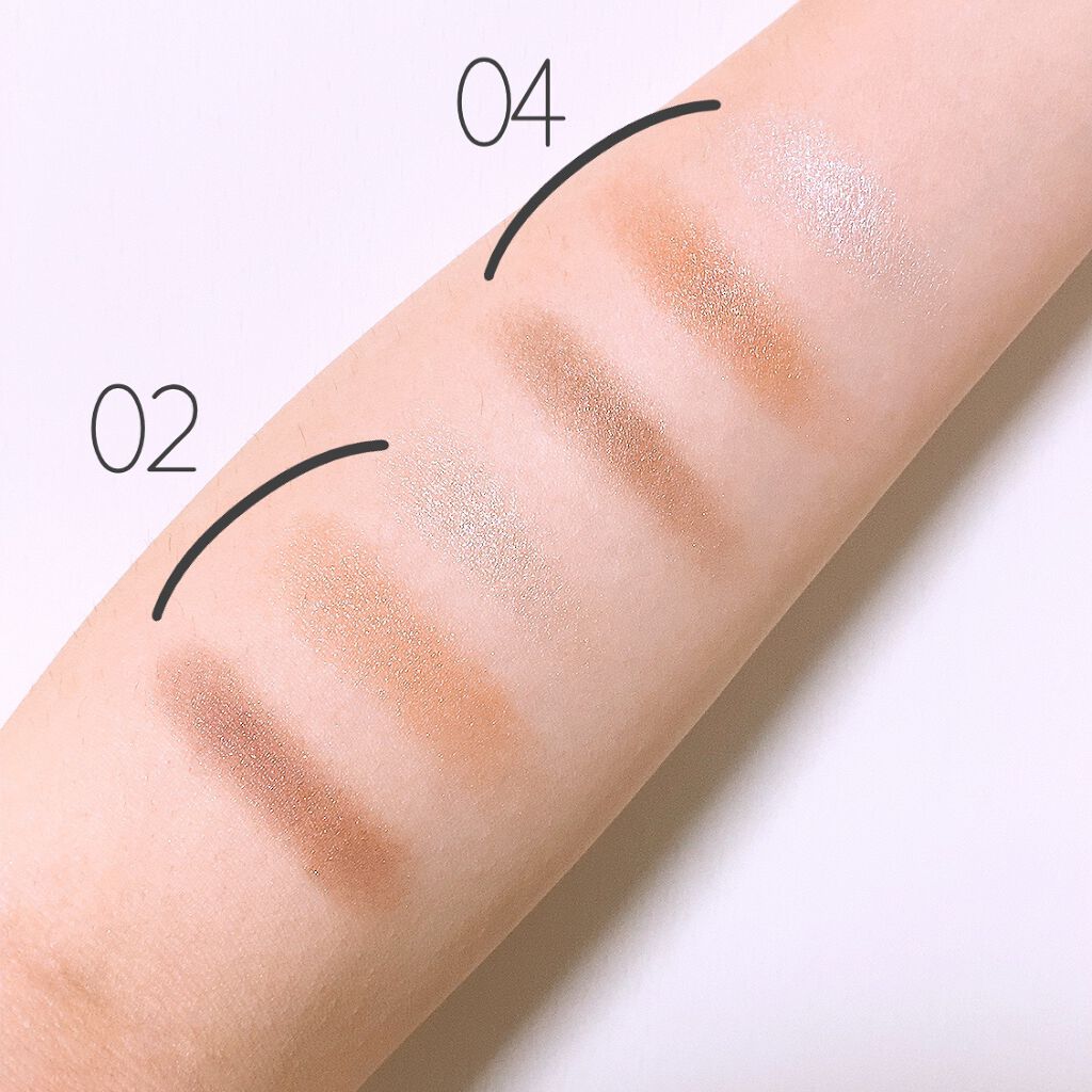 トーンアップアイシャドウ/CEZANNE/アイシャドウパレットを使ったクチコミ(1枚目)