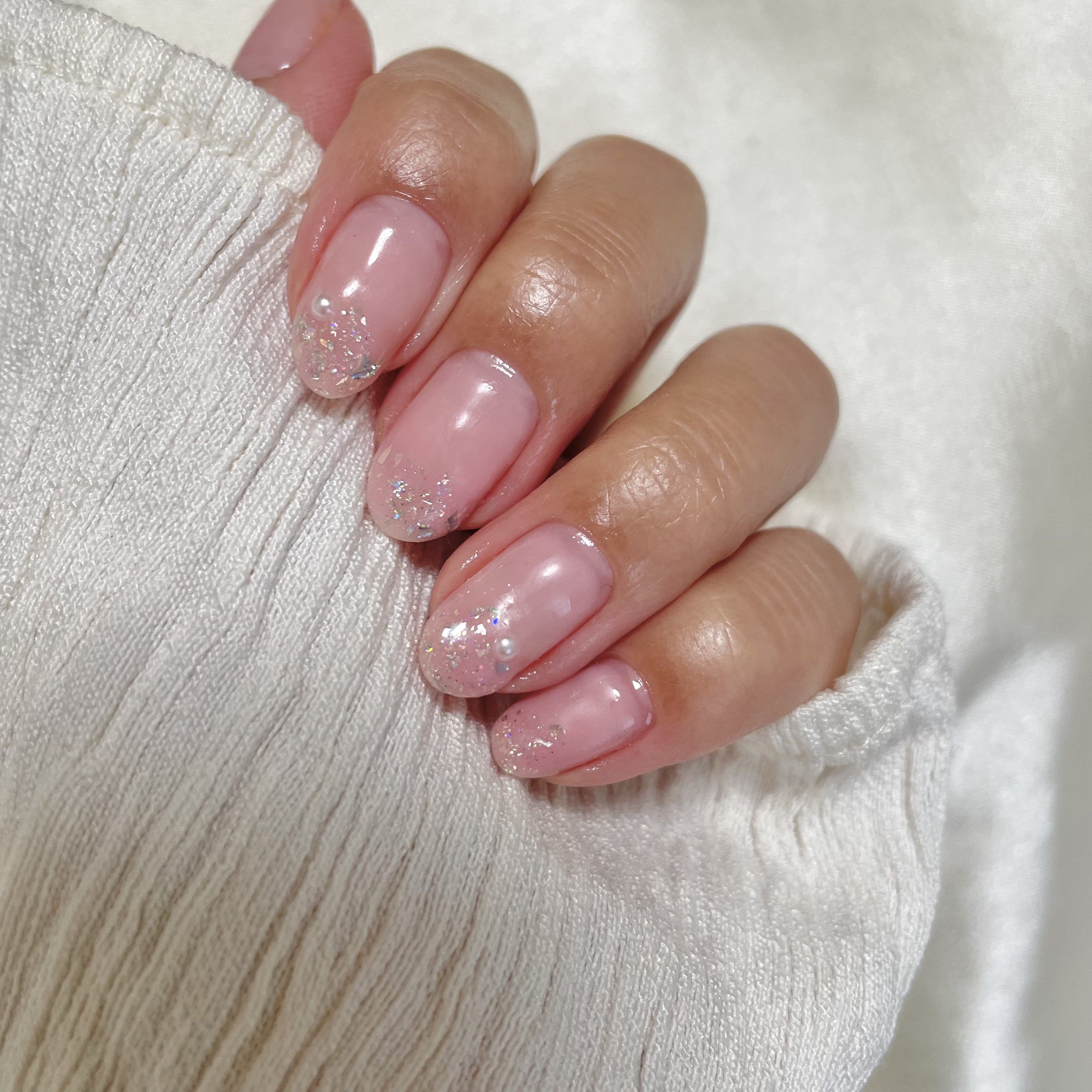 セルフカラージェル ちゅるんと 05/ネイル工房/ジェルネイルを使ったクチコミ（2枚目）