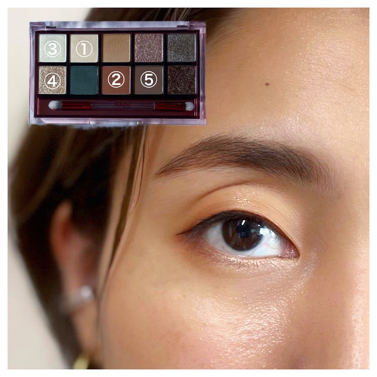 プロ アイ パレット/CLIO/アイシャドウパレットを使ったクチコミ(4枚目)