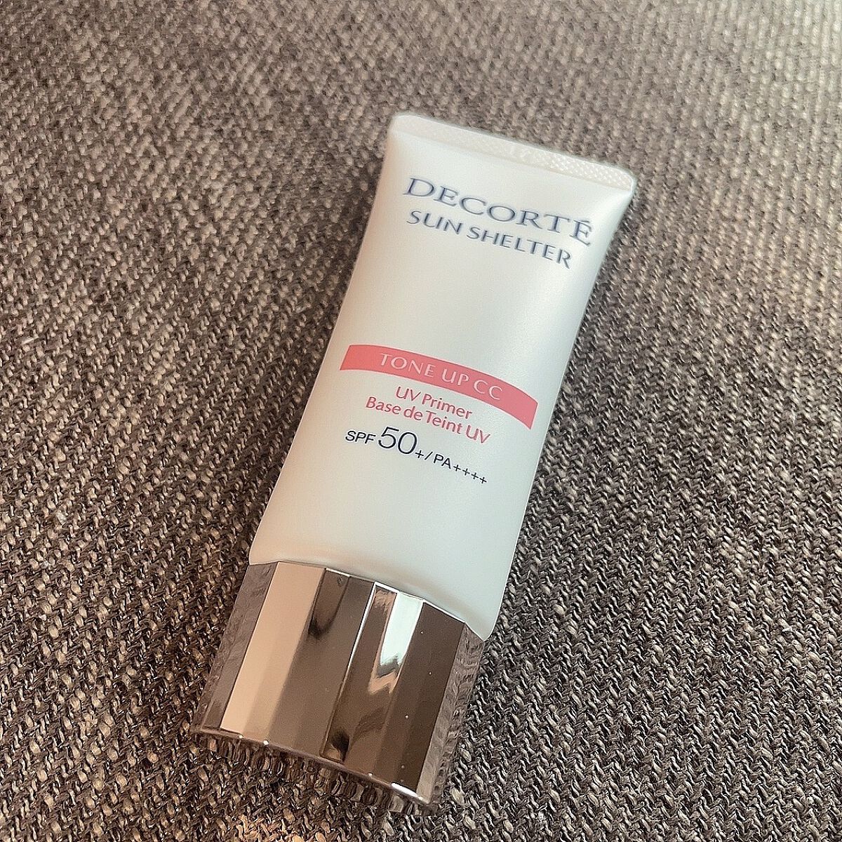 サンシェルター トーンアップCC/DECORTÉ/CCクリームを使ったクチコミ(1枚目)