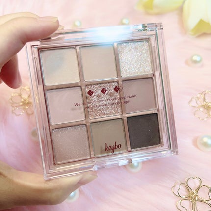 KEYBO FALL IN LOVE SHADOW PALETTE/keybo/アイシャドウパレットを使ったクチコミ(7枚目)
