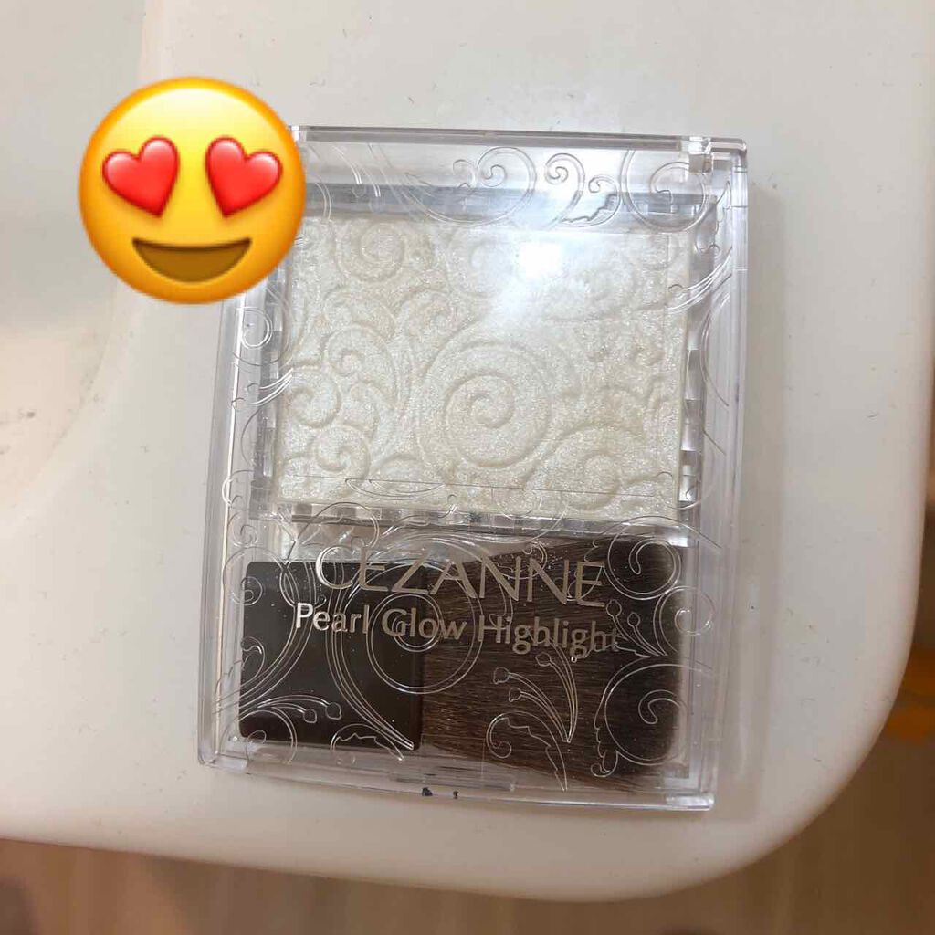 パールグロウハイライト/CEZANNE/パウダーハイライトを使ったクチコミ(1枚目)